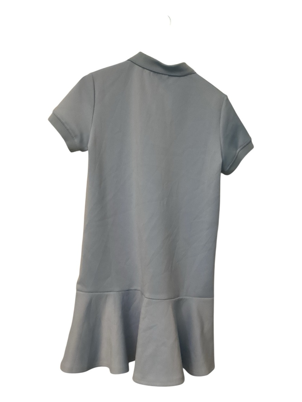 SSYS Margaret Drop Waist Collared Scuba Dress In Light Blue - Picture 4 of 6